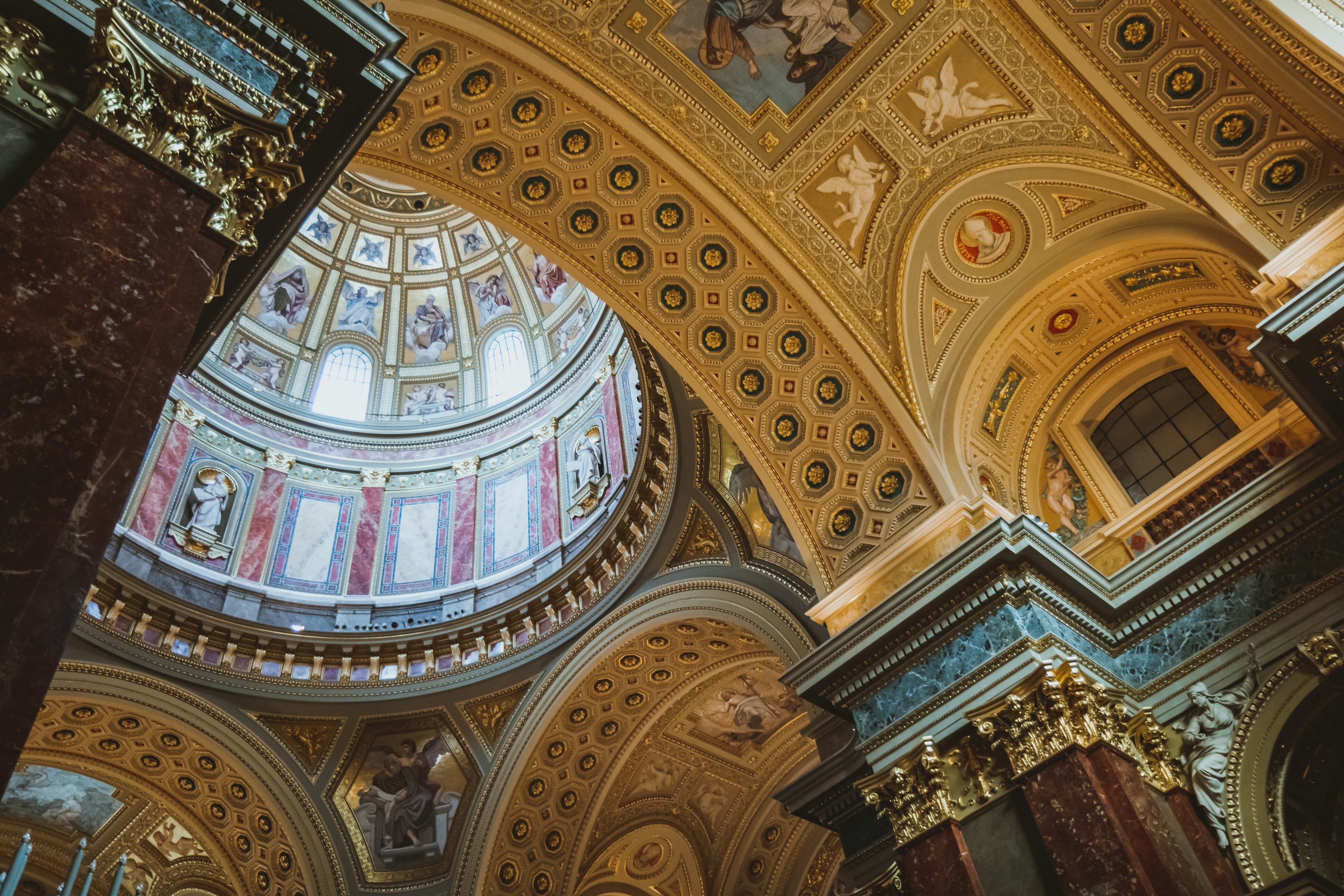 Ornate Cathedral Ceiling